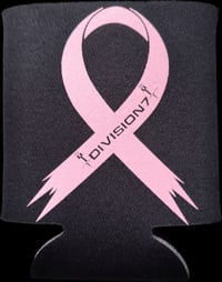 D7 breast cancer koozie