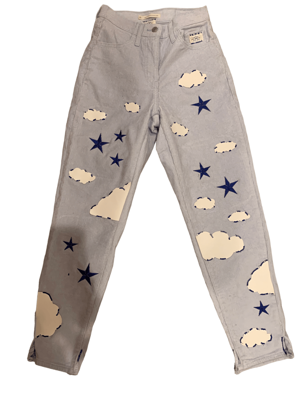 Stars on the Clouds Reconstructed Levi Corduroy Pants