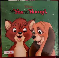 The Fox and the Hound book signed by Tod