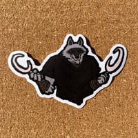 Image 1 of Death Wolf Scythe Sticker