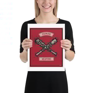 Image of Human Weapons poster by Mad Twins