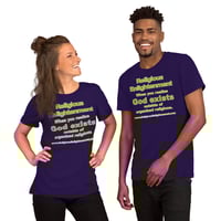 Image 4 of Religious Enlightenment Unisex t-shirt