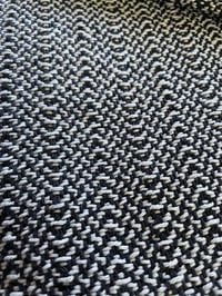 Image 2 of Kitchen Towels,  Handwoven, 100% Cotton   Black/Gray