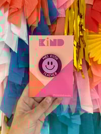 Image 1 of Name badge - smiley