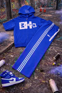 royal blue oversize set