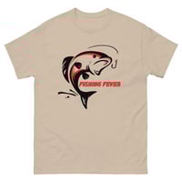 Image 8 of Unisex classic tee, Fishing Fever T-Shirt | Angler Fish Hook Graphic Tee