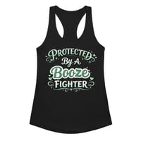 Image 1 of BFOL/Protected fitted racerback tank top
