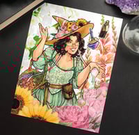 Image 1 of Bloom Witch Watercolor Print
