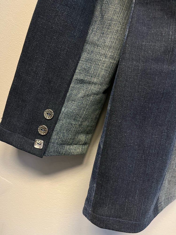 Image of Jeans blazerjakke (str 42)