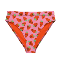 Image 1 of Strawberry Bikini Bottoms