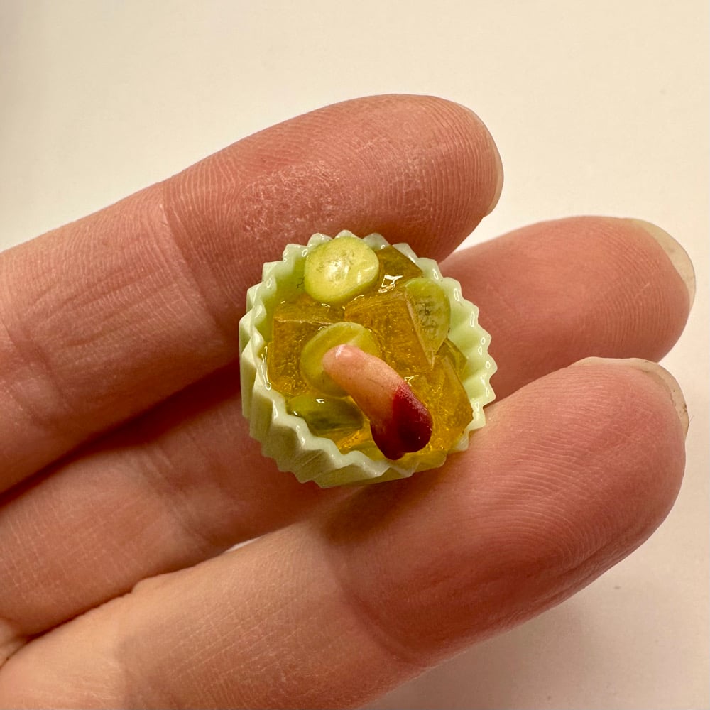 Image of Cubed Gelatin with Severed Finger