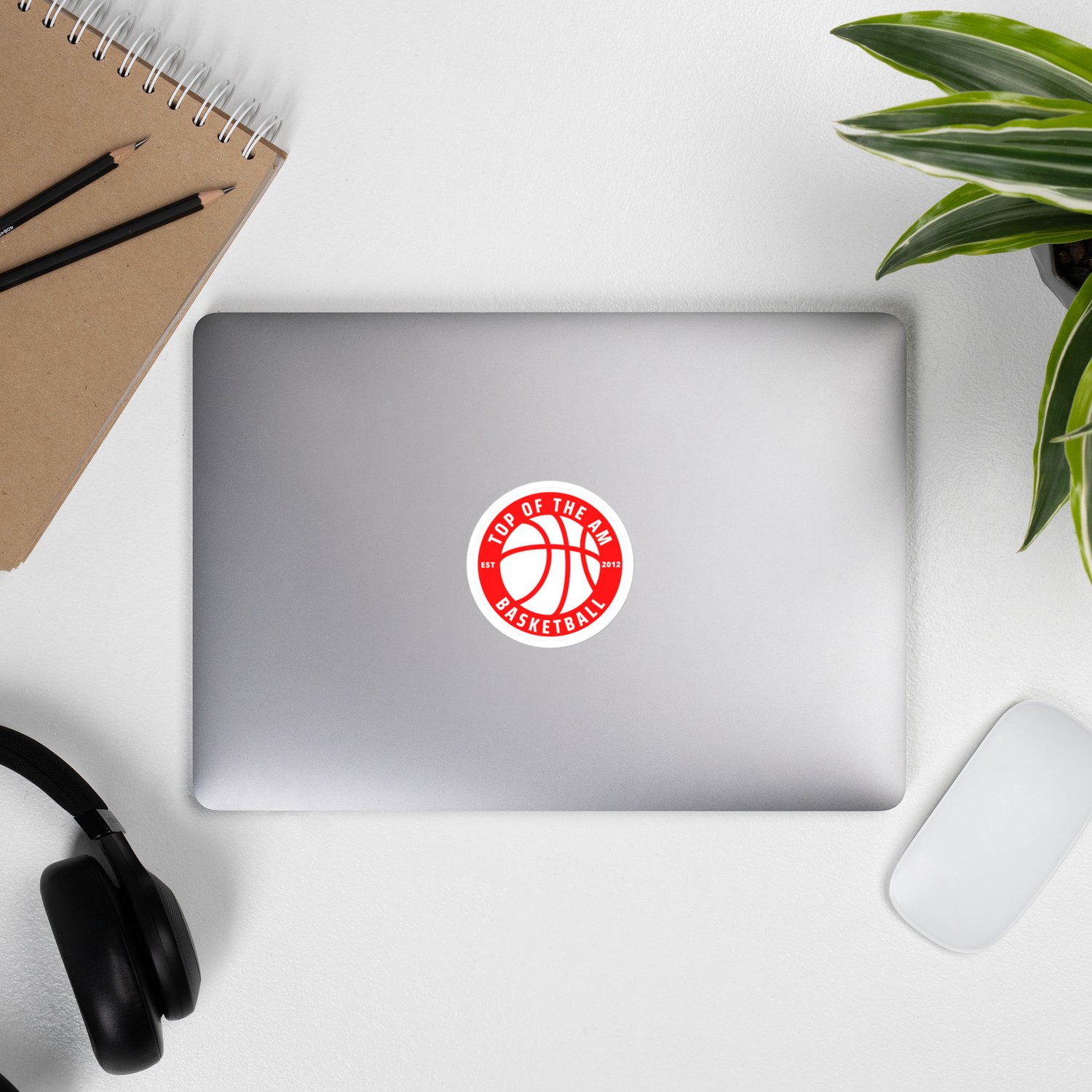 Image of Top oThe AM Bubble-free stickers