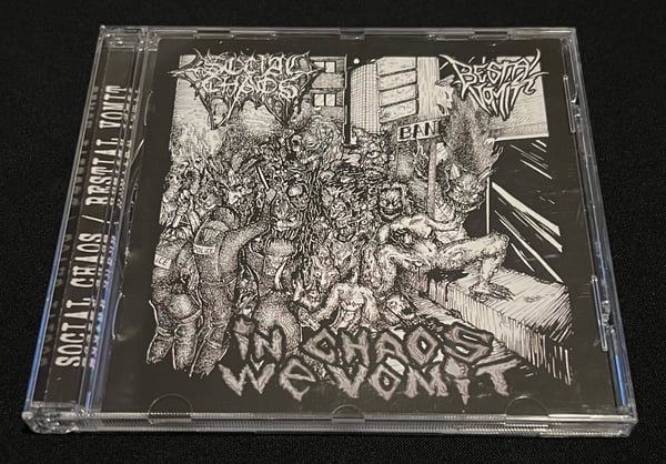 Image of Bestial Vomit / Social Chaos Split 