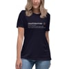 Women's Beard Brews and Food Short-Sleeve T-Shirt with Craftinator Graphic