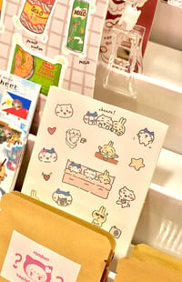 Image 2 of Chiikawa Mini Sticker Sheet