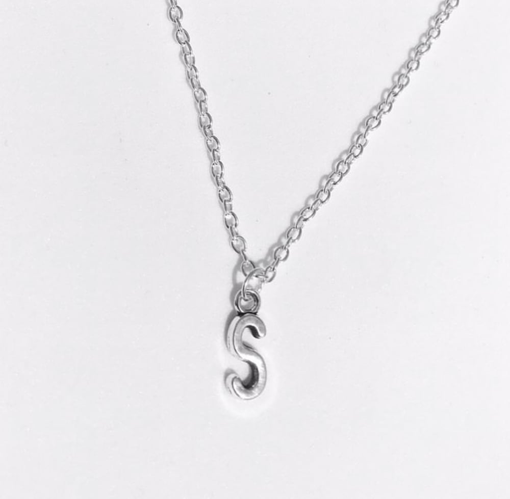 Image of Personalised Letter Necklace or bracelet 