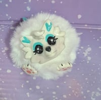 Image 1 of White teal fox Fluffenscale 