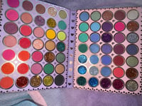 Image 1 of Kuku 117 Color Eyeshadow palette book with Highlighters