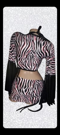 Image 2 of Long Sleeve Skirt or Shorts Set