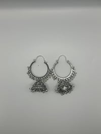Image 2 of Jhumka with pearls