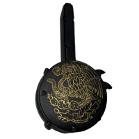 Image 1 of Mexican Coat of Arms Drum