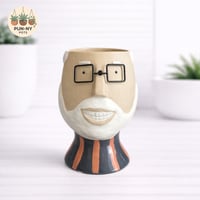 Grandpa Planter Pot
