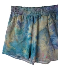 Image 15 of L 100% Cotton French Terry Sweatsuit Set in Earthy Spiral Ice Dye
