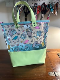 Image 2 of Zippered See-through Tote