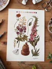 Image 1 of Avebury Manor Garden Fine Art Print