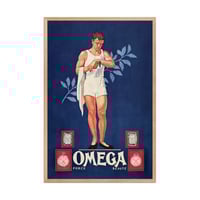 Image 4 of Omega 1932 LA Olympics framed poster