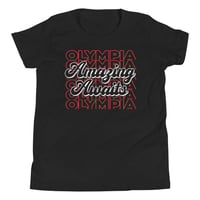 Image 2 of Repeating Olympia Youth T-Shirt