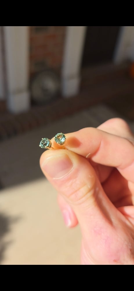 Image of Gemstone earings 