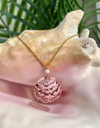 Image 1 of Scallop Shell Necklace N196