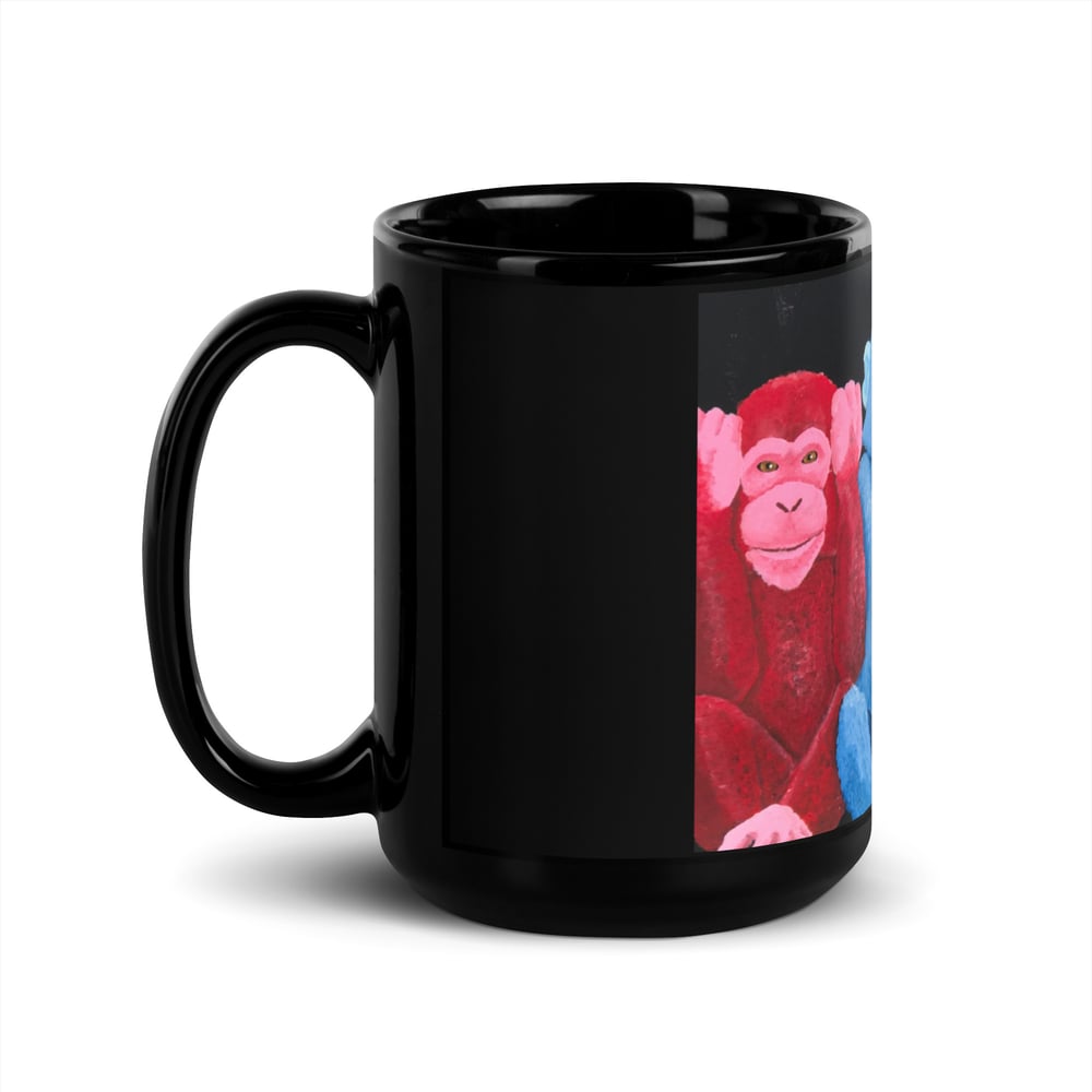 No Evil Mug (black)