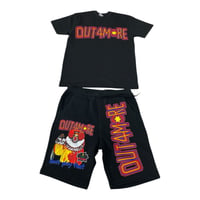Image 1 of Out4More Don’t Play That 2 Piece Short Set