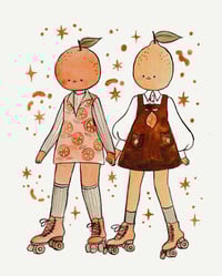 Fruit Girls Print