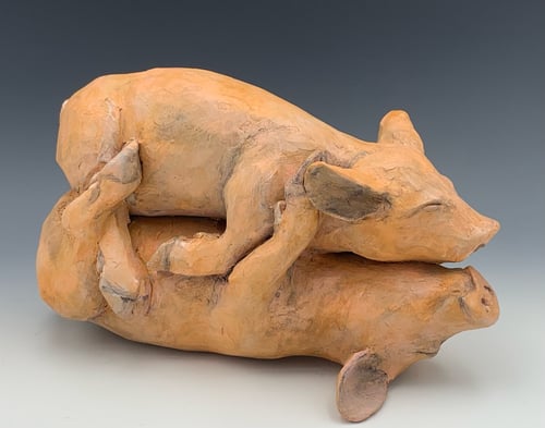 Image of Pigs in a Poke- Julie Kradel Solo Exhibit