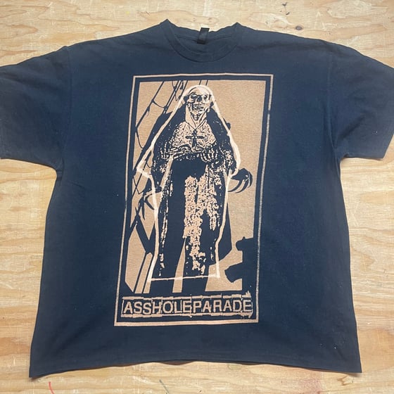 Image of ASSHOLEPARADE - ALL/OVR bleach print #4 (SIZE XXL)