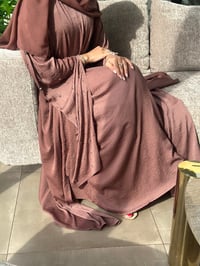 Image 1 of Kaira mauve abaya