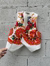 Image 4 of Chaleco feito a man. FOLIADA 114. Talla XXS