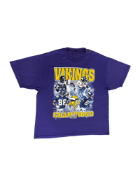 Deja Vu Vikings Nfc Champions Vintage Tee