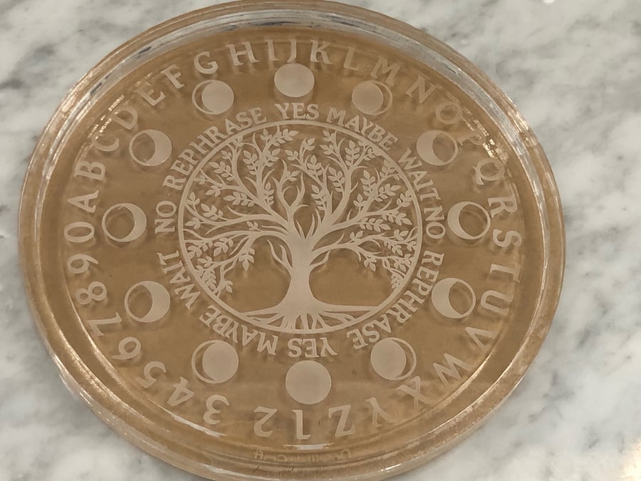 Image of Tree of Life Pendulum Board Silicone Mold