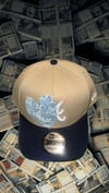 ATL / LV DENIM SnapBack glow n dark stitch