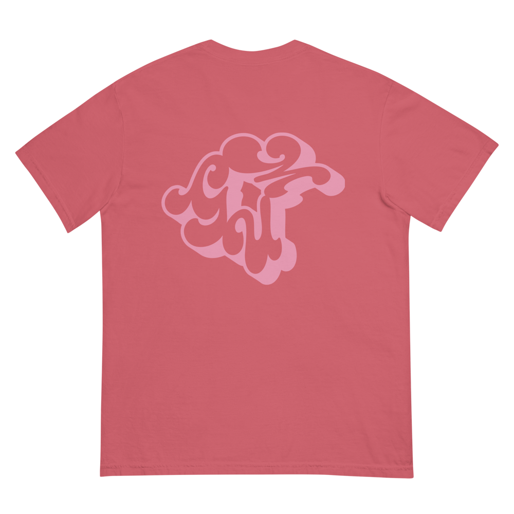 PINK BASE LOGO GUM TEE