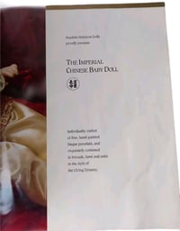 Image 10 of Franklin Heirloom The Imperial Chinese Baby Doll Bisque Hand-painted