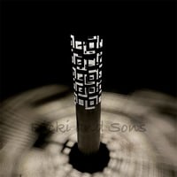 Image 3 of Garden Column - Rolled Garden Pillar - Geometric Pattern