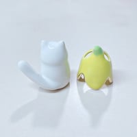 Image 5 of Banana Cat Ceramic Figurine 2 