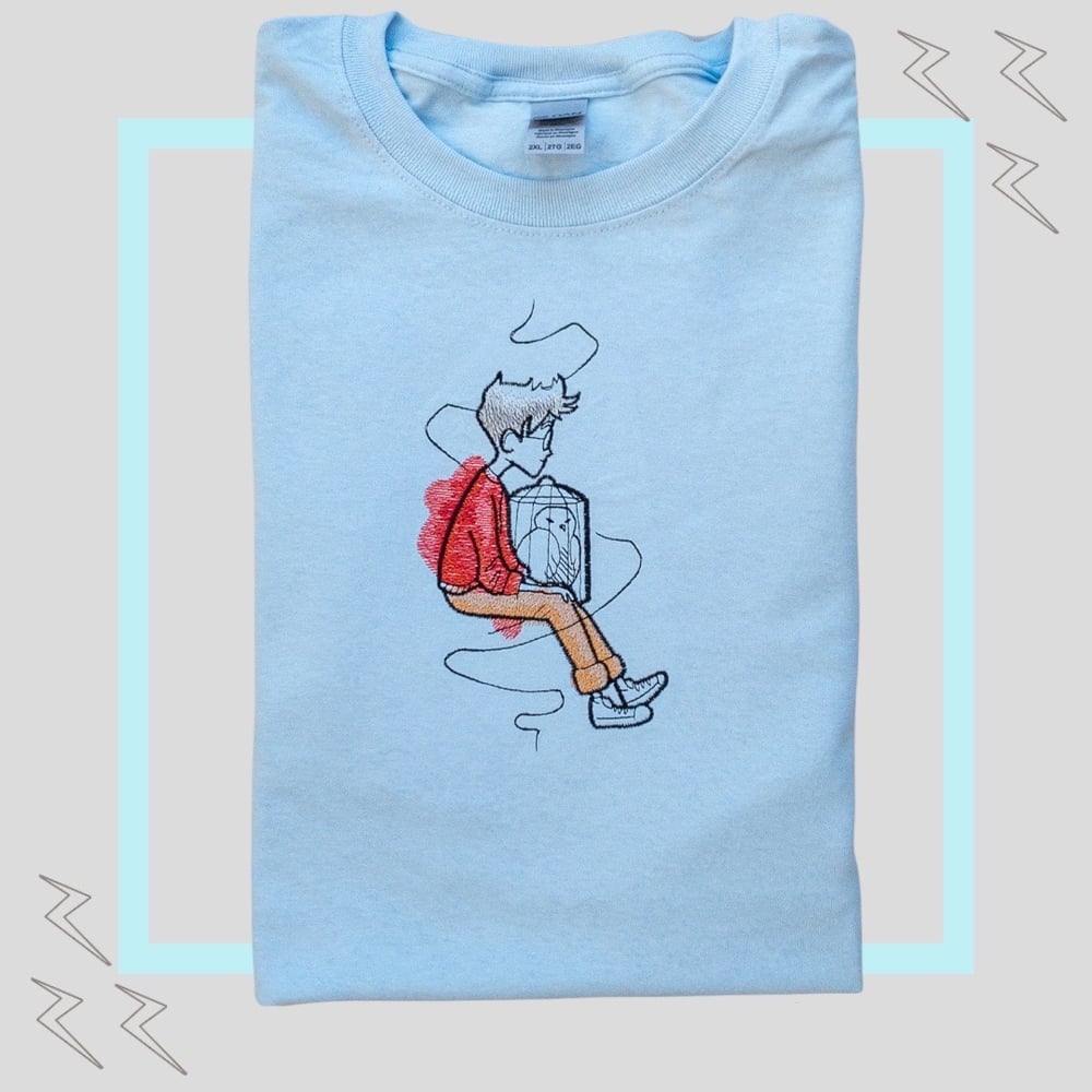 Watercolours Boy and Owl