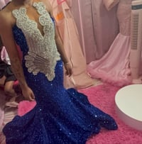 Remaining prom dress balance 