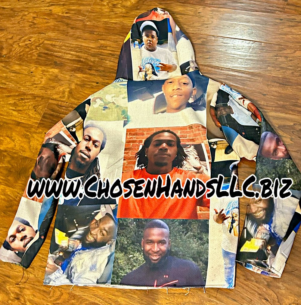 Image of Custom Tapestry Hoodie (Adult)